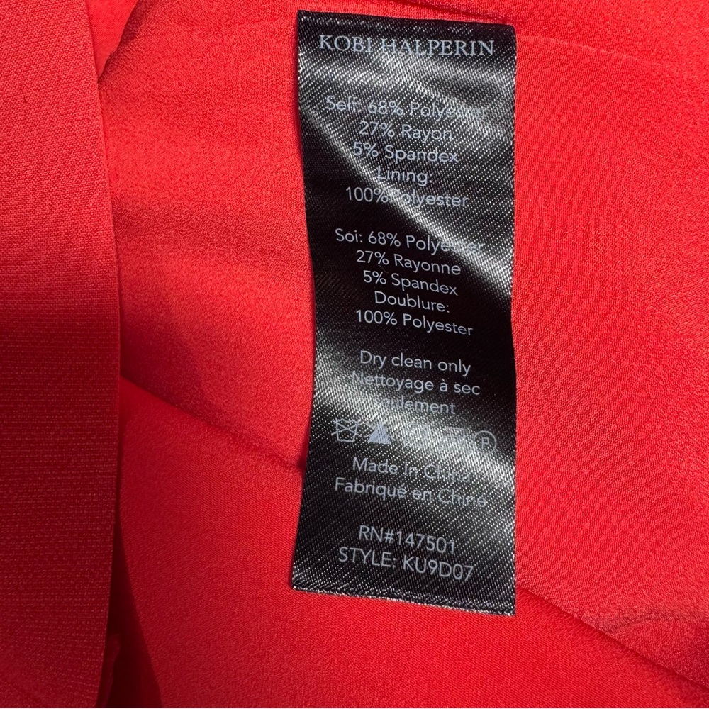 Kobi Halperin Mariola Square-neck Sleeveless Sheath Dress 6 - Picture 8 of 9